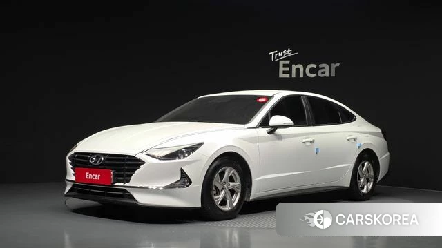 Hyundai Sonata (DN8) 2021 Белый из Кореи