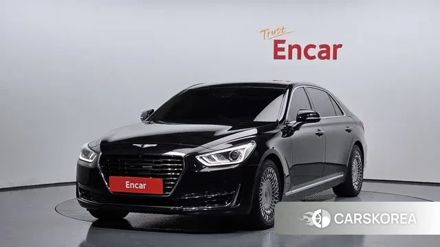 Genesis EQ900 2018 Черный из Кореи