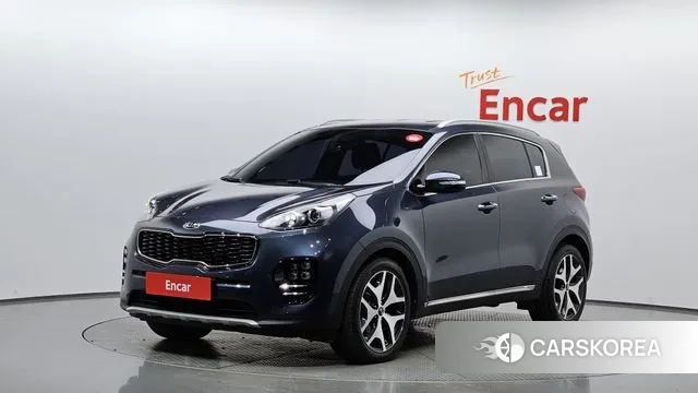 Kia Sportage 4th Generation 2018 Синий из Кореи