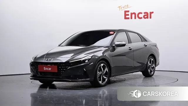 Hyundai Avante (CN7) 2021 Серый из Кореи