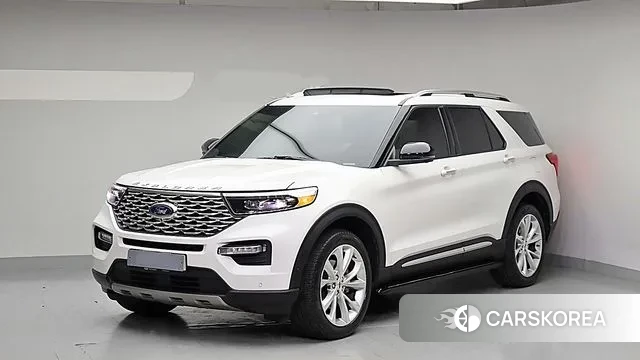 Ford Explorer 6th Generation 2022 Белый из Кореи