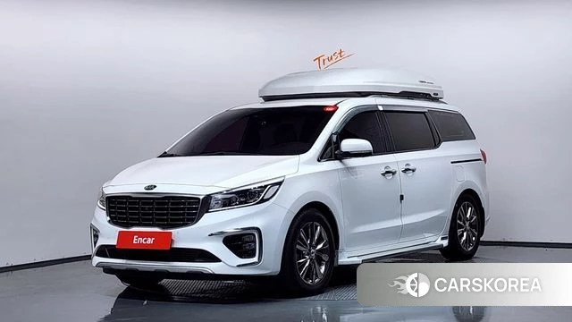 Kia The New Carnival 2019 Белый из Кореи