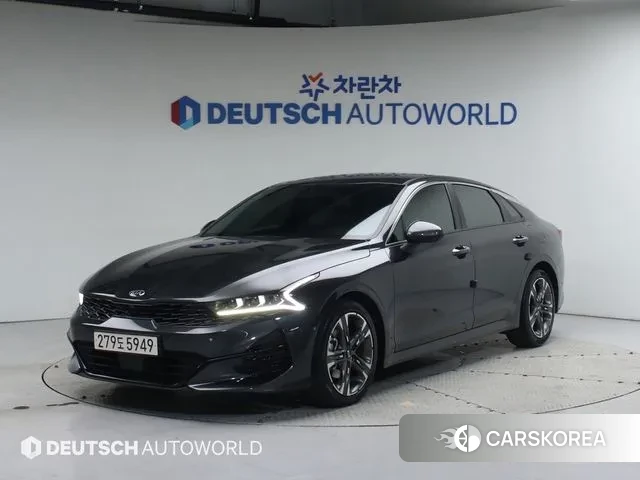 Kia K5 3rd generation 2021 Серый из Кореи