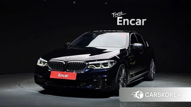 BMW 5 Series (G30) 2020 Синий из Кореи