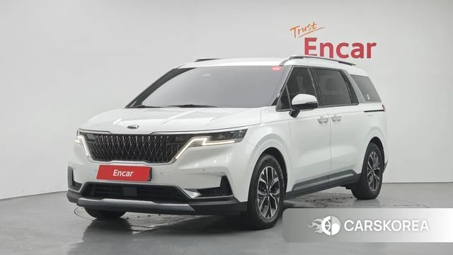Kia Carnival 4th generation 2021 Белый из Кореи