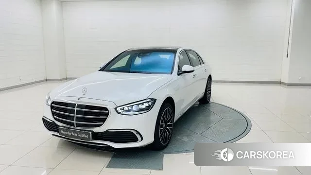 Mercedes-Benz S-Class W223 2024 Белый из Кореи