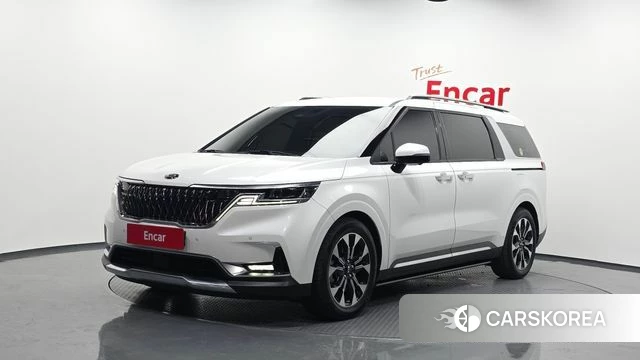 Kia Carnival 4th generation 2021 Белый из Кореи