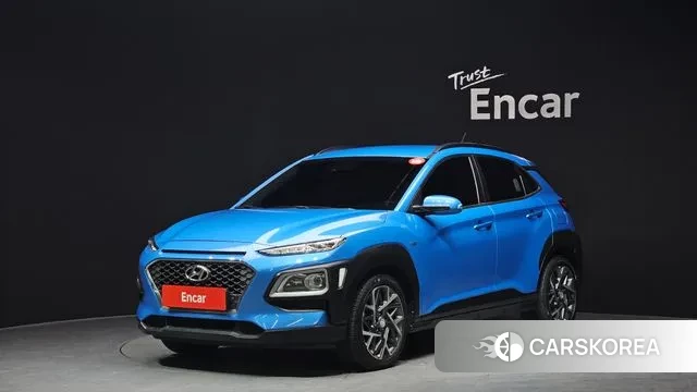 Hyundai Kona Hybrid 2020 Синий из Кореи