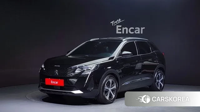 Peugeot 3008 second generation 2021 Черный из Кореи