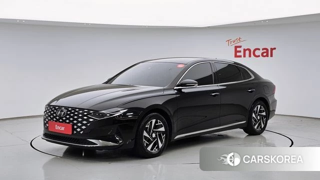 Hyundai The New Grandeur IG Hybrid 2022 Черный из Кореи