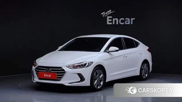 Hyundai Avante AD 2018 Белый из Кореи