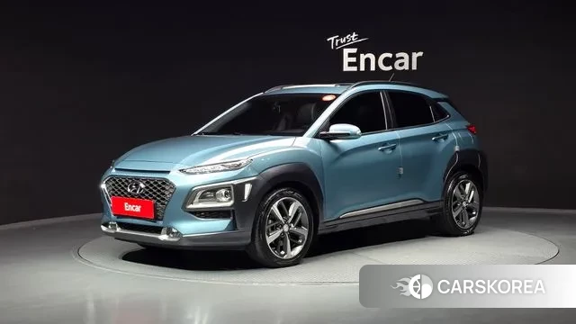 Hyundai Kona 2018 Синий из Кореи