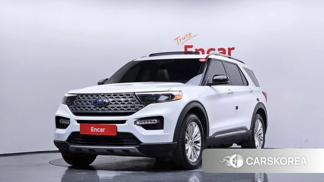 Ford Explorer 6th Generation 2021 Белый из Кореи