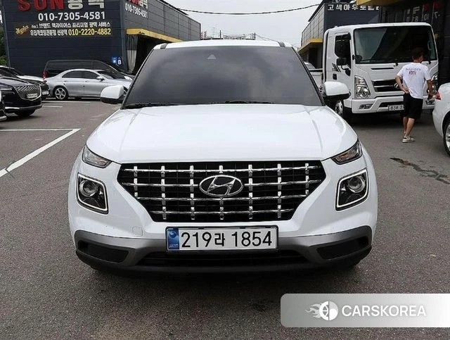Hyundai Venue 2021 Белый из Кореи