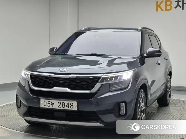 Kia Seltos 2019 Серый из Кореи