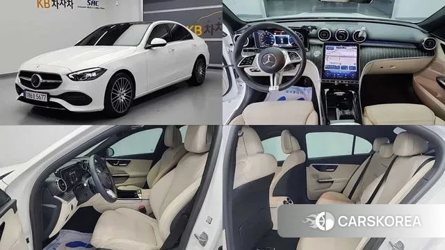 Mercedes-Benz C-Class W206 2024 Белый из Кореи