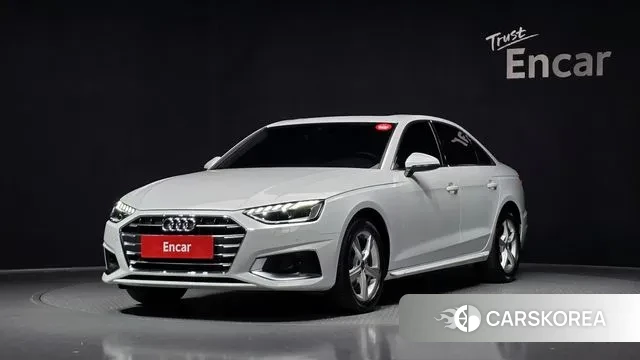 Audi A4 (B9) 2021 Белый из Кореи
