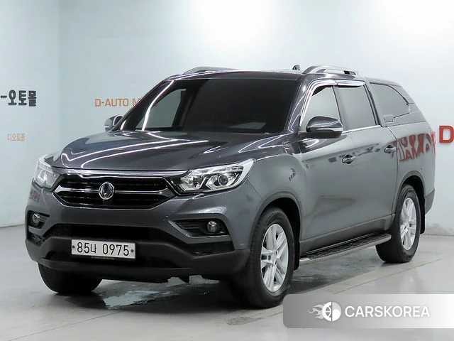 Ssangyong Rexton Sports 2018 Серый из Кореи