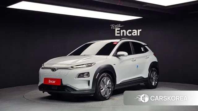 Hyundai Kona Electric 2020 Белый из Кореи