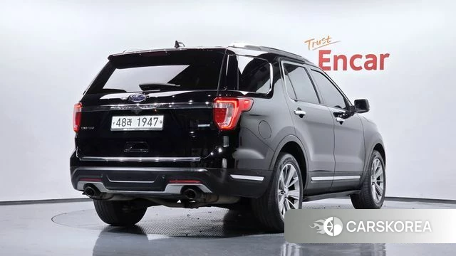 Ford Explorer 2018 Черный из Кореи