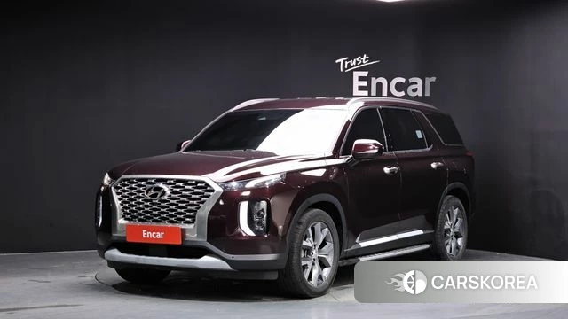 Hyundai Palisade 2022 Фиолетовый из Кореи