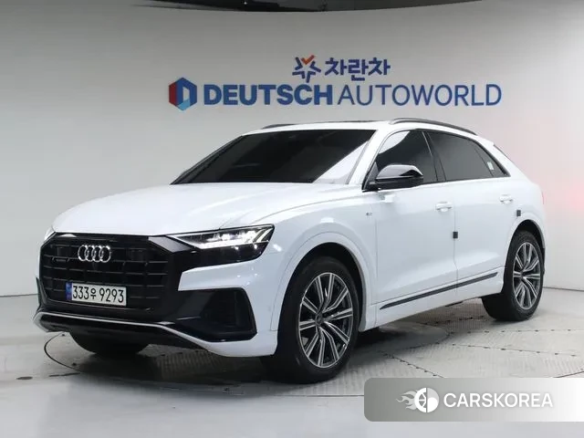 Audi Q8 (4M) 2021 Белый из Кореи