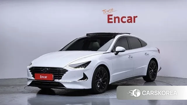 Hyundai Sonata (DN8) 2019 Белый из Кореи