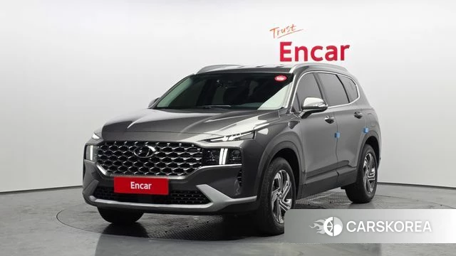 Hyundai The New Santa Fe 2022 Серый из Кореи