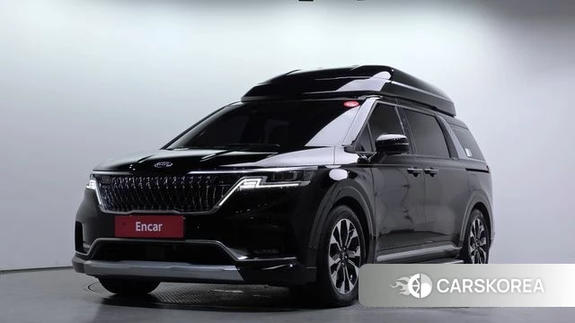 Kia Carnival 4th generation 2021 Черный из Кореи