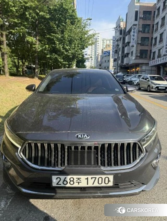 Kia K7 Premier Hybrid 2020 Серый из Кореи