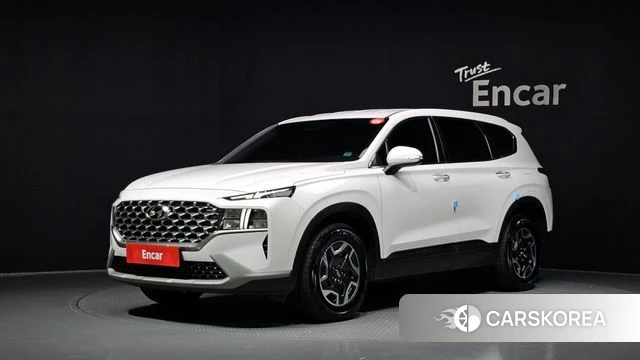 Hyundai The New Santa Fe 2022 Белый из Кореи