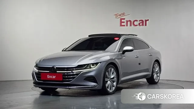 Volkswagen Arteon 2022 Серебристо-серый из Кореи