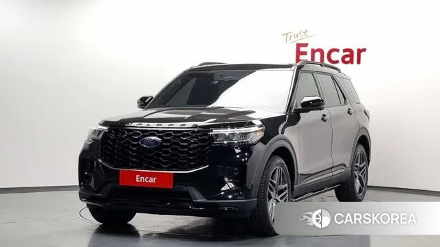 Ford Explorer 6th Generation 2024 Черный из Кореи