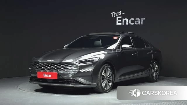 Kia K8 Hybrid 2021 Серый из Кореи