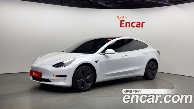 Tesla Model 3 2020 Белый из Кореи