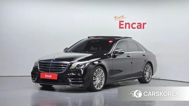 Mercedes-Benz S-Class W222 2018 Черный из Кореи