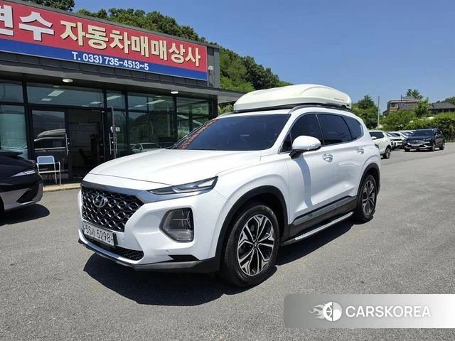 Hyundai Santa Fe TM 2018 Белый из Кореи