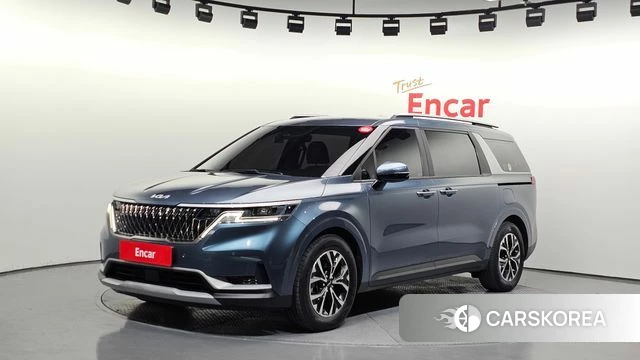 Kia Carnival 4th generation 2022 Синий из Кореи