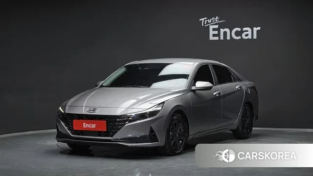 Hyundai Avante Hybrid (CN7) 2022 Серый из Кореи