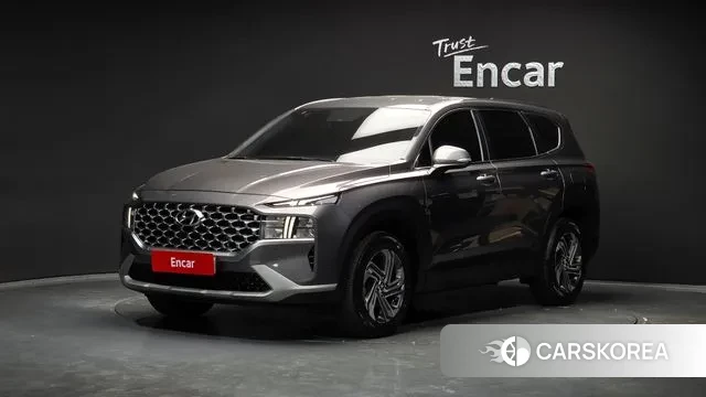 Hyundai The New Santa Fe 2021 Серый из Кореи