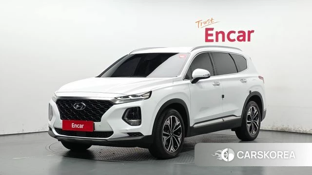 Hyundai Santa Fe TM 2018 Белый из Кореи