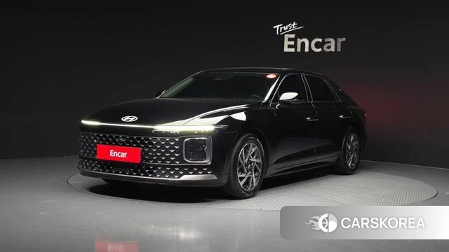 Hyundai Grandeur (GN7) 2023 Черный из Кореи