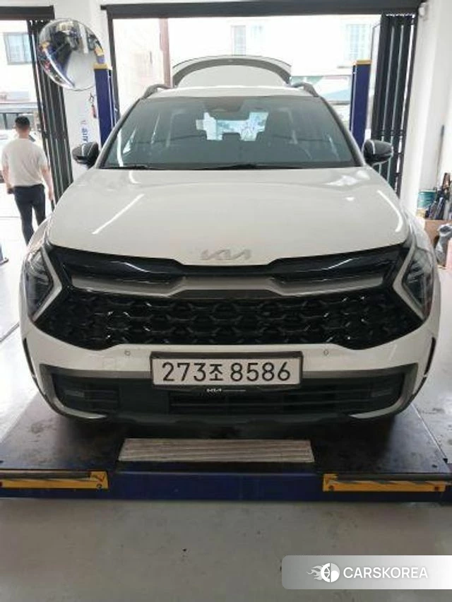 Kia Sportage 5th Generation Hybrid 2021 Белый из Кореи