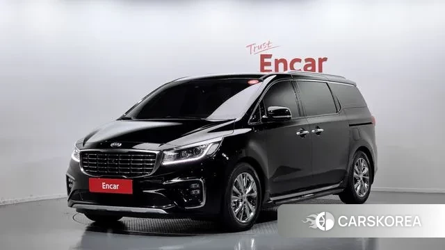 Kia The New Carnival 2019 Черный из Кореи