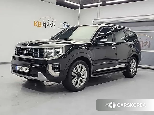 Kia Mohave Master 2023 Черный из Кореи