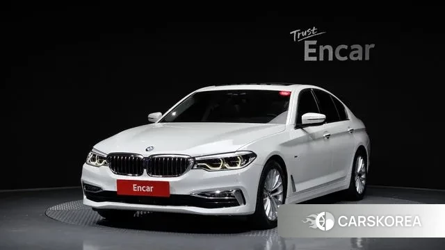 BMW 5 Series (G30) 2018 Белый из Кореи