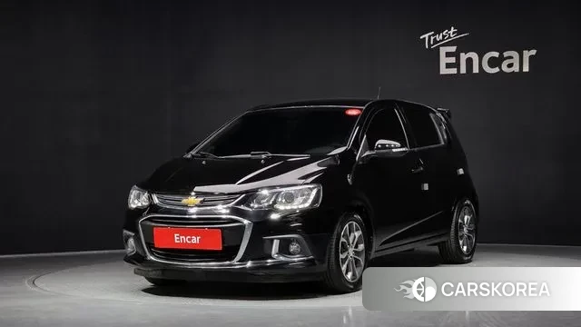 Chevrolet (GM Daewoo) The New Aveo Hatchback 2018 Черный из Кореи