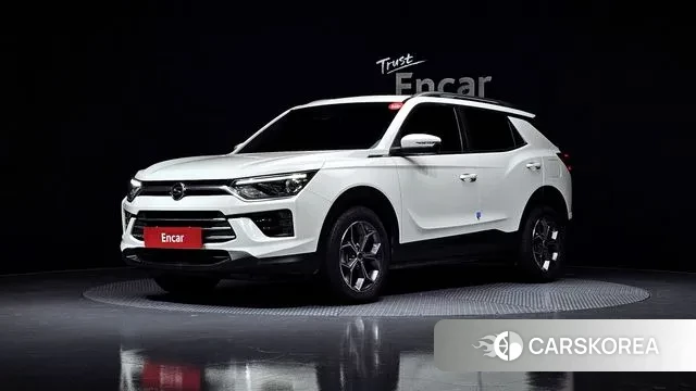 Ssangyong Beautiful Korando 2021 Белый из Кореи