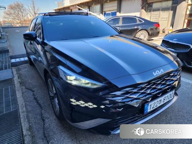 Kia K8 Hybrid 2022 Черный из Кореи