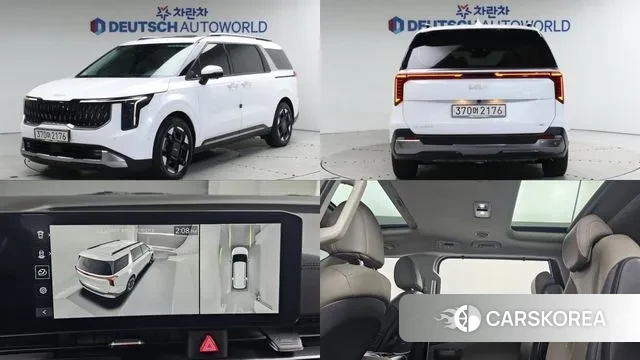 Kia The New Carnival 4th Generation 2024 Белый из Кореи